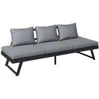Ambia Garden Lounge-Sofa TOSCANA - B/H/T ca. 204.00x70.00x69.00