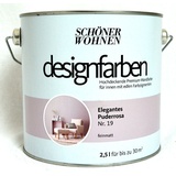 Designfarbe Elegantes Puderrosa Nr. 19  2,5 l