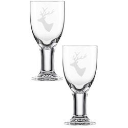 Eisch Rotweinglas Rotweinglas Chalet 2er Set, Kristallglas