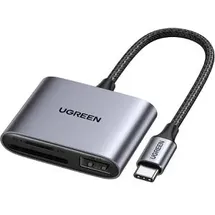 UGREEN Kartenleser 80798, USB 3.2 Type-C Grau