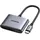 UGREEN Kartenleser 80798, USB 3.2 Type-C Grau