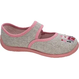 Fischer Schuhe Hausschuh Grau 31