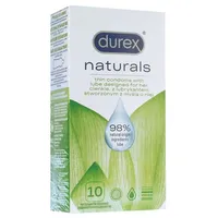 DUREX Naturals Kondome aus Naturkautschuklatex mit wasserbasierter Gleitgelbeschichtung aus natürlichen Inhaltsstoffen (3 x 10 Stück)