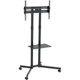 Maclean Brackets TV-Ständer 32-70 Zoll Höhenverstellbar 40 kg Schwarz