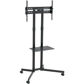 Maclean Brackets TV-Ständer 32-70 Zoll Höhenverstellbar 40 kg Schwarz