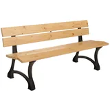 Mendler HWC-O20 170 x 78 x 0 cm Hellbraun