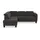 sit&more Ecksofa SIT & MORE "Belluci L-Form", grau (fango), B:249cm H:85cm T:195cm, Sofas, Ecksofa, inklusive Federkern, wahlweise mit Bettfunktion und Bettkasten