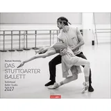 Weingarten Ballettsaal - Stuttgarter Ballett Kalender 2027 - Stuttgarter Ballett: Die ganze Eleganz und Kraft der Tänzer:innen in einem großen Fotokalender. ... für Tanzbegeisterte. 44 x 34 cm. Querformat