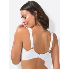 MISS MARY OF SWEDEN Miss Mary Lovely Lace Support Soft Bra BH weiß, G, 80, Damen,