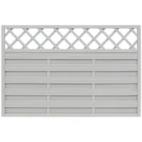 Andrewex Sichtschutzzaun Element Country 120 x 180 cm grau