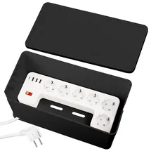 Revolt Steckdosenleiste 1,5 m Schwarz 3 St.