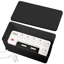 Revolt Steckdosenleiste 1,5 m Schwarz 3 St.