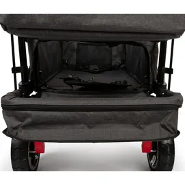 Small Foot Company Bollerwagen mit Dach silber