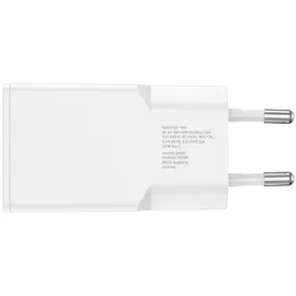 4smarts Netzladegerät PDPlug Slim 25W GaN 1C weiß