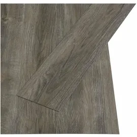 vidaXL Selbstklebende Bodenbelagsdiele 32 pcs Grau und Braun 4,46 M2