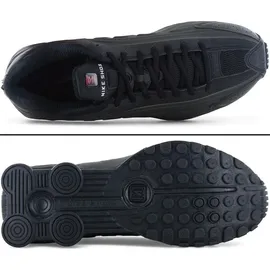 Nike Shox R4 Herren Black/Black/Bright Crimson/Black 46