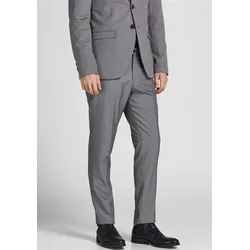 Jack & Jones Anzughose »JPRFRANCO Hose mit schmalem Bein und cleanem Look«, meliert, modisch, slim fit, Kunstfaser Jack & Jones Light Grey Melange 56