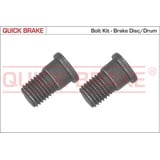 Quick Brake Schraube, Bremsscheibe QUICK BRAKE 11666K