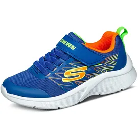 SKECHERS Microspec Texlor Kinder Blau/Orange 28