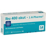 1 A Pharma IBU 400 akut 1A Pharma Filmtabletten 10 St