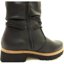 Rieker Damen Ankle Boots Z5770, Frauen Stiefeletten,flach,Stiefel,Bootee,Booties,halbstiefel,Kurzstiefel,uebergangsschuhe,schwarz (00),36 EU / 3.5 UK