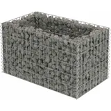 deluke Gabionen Hochbeet ROON 90 × 50 × 50 cm