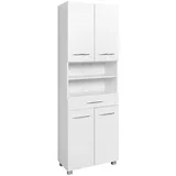 Held MÖBEL Seitenschrank 60 x 180 x 35 cm - weiss