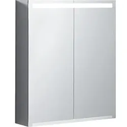 Geberit Option Spiegelschrank 500582001 600x700x150mm, mit Beleuchtung, zwei Türen