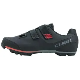 Cube PEAK Mountainbikeschuhe - black'n'red