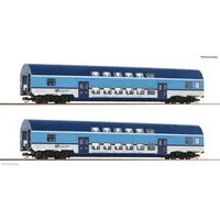 Roco Doppelstockwagen 2-tlg. Set Bdmteeo 6280028 TT