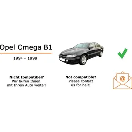 JUST SOUND best choice for caraudio Autoradio JBL Celebrity 150 passend für Opel Omega B1 | Bluetooth USB - Blau
