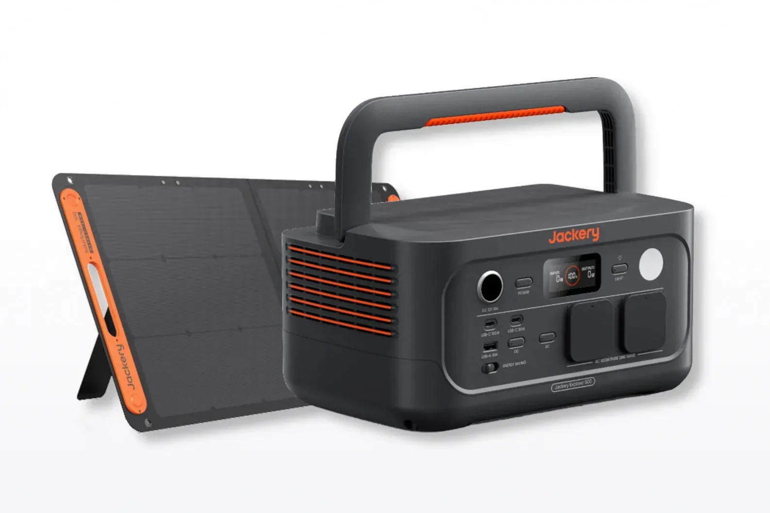 Jackery Bundle: Explorer 500 V2 + SolarSaga 100 - 0% USt