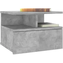 vidaXL Nachtschrank NA 40 x 31 x 27 cm Betongrau