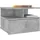 vidaXL Nachtschrank NA 40 x 31 x 27 cm Betongrau
