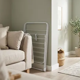 Relaxdays Wäscheständer Tür 4,9 m Weiß
