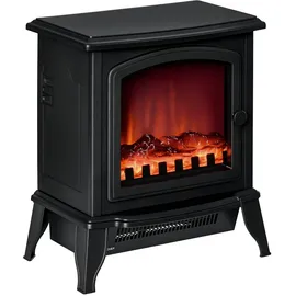 Homcom Standkamin Schwarz