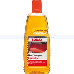 SONAX GlanzShampoo Konzentrat, 1 L Löst Schmutz ohne Lack anzugreifen