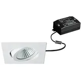 Brumberg LED-Einbaustrahler 38364073 quadratisch weiß