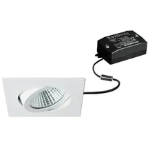 Brumberg LED-Einbaustrahler 38364073 quadratisch weiß