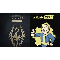 Skyrim Anniversary Edition + Fallout 4 G.O.T.Y Bundle