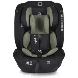 Moni Kindersitz i-Size i-Safe (76-150cm) Isofix, Top Tether, 13-fach verstellbar grün