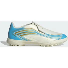 adidas F50 Messi League TF Kinder Beige/Ivory/Semi Blue Burst/Icey Blue 33 1/2