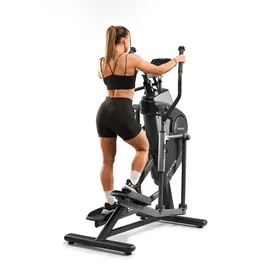 Atletica STRIDE | Frontbetriebener Crosstrainer | Dualer Riemenantrieb I Hochleistungsgerät mit dreistufiger Schrittlängenverstellung