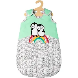 Heless Puppenschlafsack Pinguin Pünktchen mehrfarbig 9194