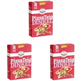 Bauckhof Teigbackmischung, Dinkel Pizzateig 350 g (Packung mit 3)