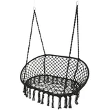 Outdoor Living Hängesessel Boho Schwarz