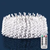 monzana Kerzenlichterkette LED 10 m Weiß