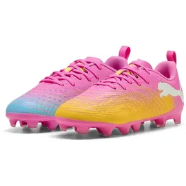 Puma Future 9 Play AG/FG Kinder Poison Pink/Sun Stream/Bright Aqua 34