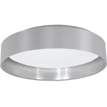 EGLO Maserlo 1 flammig zylinderförmig grau/silber/weiß