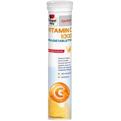 Doppelherz Vitamin C1000 system Brausetabletten